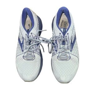 Brooks Mens Adrenaline GTS 21 Gray Running Shoes Size 11.5
